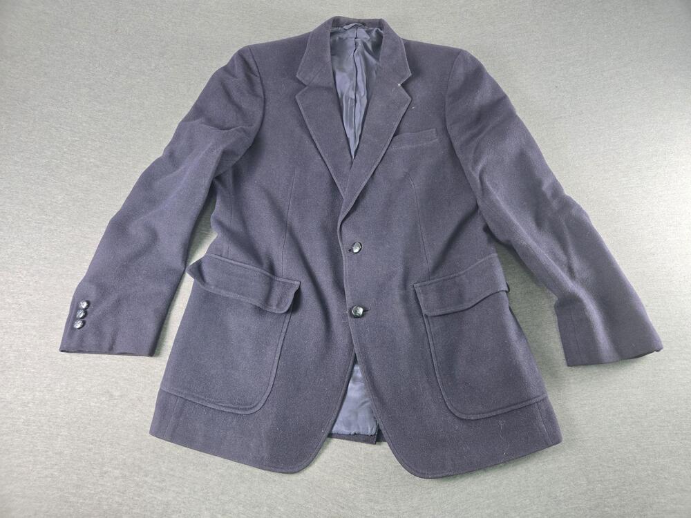 Krogh & Pohlman Sport Coat Mens 44 100% Camel Hair Blazer Jacket Notch Lapel